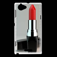 Coque Sony Xperia L Rouge à lèvres 5