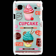 Coque Samsung Galaxy S Vintage Cupcake 770