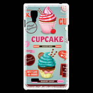 Coque LG Optimus L9 Vintage Cupcake 770