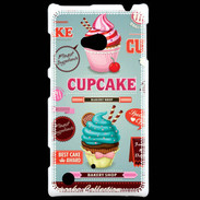 Coque Nokia Lumia 720 Vintage Cupcake 770