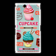 Coque Sony Xpéria Z Ultra Vintage Cupcake 770