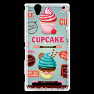 Coque Sony Xperia T2 Ultra Vintage Cupcake 770