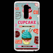 Coque LG G2 Vintage Cupcake 770