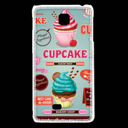 Coque LG F5 Vintage Cupcake 770