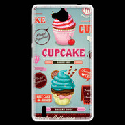 Coque Huawei Ascend G740 Vintage Cupcake 770
