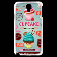 Coque Samsung Galaxy Note 3 Light Vintage Cupcake 770