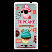 Coque Nokia Lumia 535 Vintage Cupcake 770