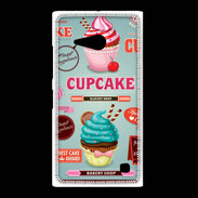 Coque Nokia Lumia 735 Vintage Cupcake 770