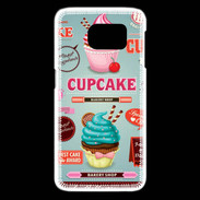 Coque Samsung Galaxy S6 edge Vintage Cupcake 770