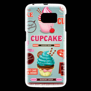Coque Samsung Galaxy S6 Vintage Cupcake 770
