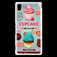 Coque Sony Xperia M4 Aqua Vintage Cupcake 770