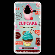 Coque Personnalisée Nokia Lumia 640XL LTE Vintage Cupcake 770