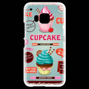 Coque HTC One M9 Vintage Cupcake 770