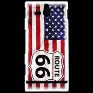 Coque Sony Xperia U Route 66 USA Version 3