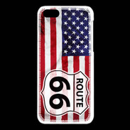 Coque iPhone 5C Route 66 USA Version 3
