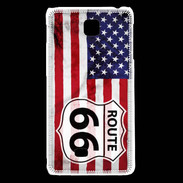 Coque LG F5 Route 66 USA Version 3