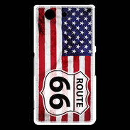 Coque Sony Xperia Z3 Compact Route 66 USA Version 3