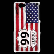 Coque Sony Xperia Z1 Compact Route 66 USA Version 3