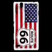 Coque Sony Xperia C4 Route 66 USA Version 3