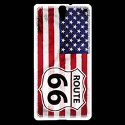 Coque Sony Xperia C5 Route 66 USA Version 3