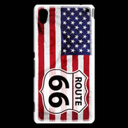 Coque Sony Xperia M4 Aqua Route 66 USA Version 3