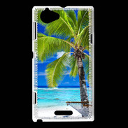 Coque Sony Xperia L Plage de rêve 10