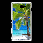 Coque Sony Xperia M2 Plage de rêve 10