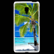 Coque LG F6 Plage de rêve 10