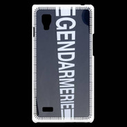 Coque LG Optimus L9 Gendarmerie