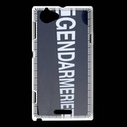 Coque Sony Xperia L Gendarmerie