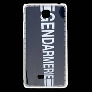 Coque LG F5 Gendarmerie