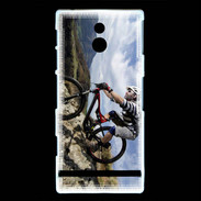 Coque Sony Xperia P VTT extrême en montagne