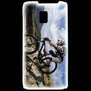 Coque LG P990 VTT extrême en montagne