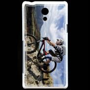 Coque Sony Xperia T VTT extrême en montagne