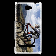 Coque HTC Windows Phone 8S VTT extrême en montagne