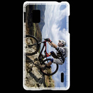 Coque LG Optimus G VTT extrême en montagne