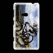 Coque Nokia Lumia 625 VTT extrême en montagne