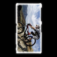 Coque Sony Xpéria Z1 VTT extrême en montagne