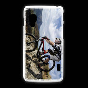 Coque LG L5 2 VTT extrême en montagne