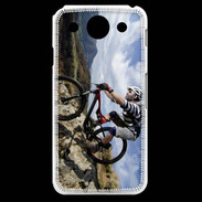 Coque LG G Pro VTT extrême en montagne