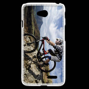 Coque LG L70 VTT extrême en montagne