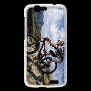 Coque Huawei Ascend G7 VTT extrême en montagne