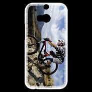 Coque HTC One M8s VTT extrême en montagne