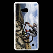 Coque Nokia Lumia 640 LTE VTT extrême en montagne