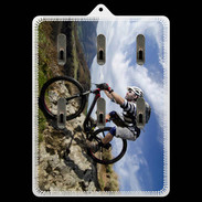Porte clés VTT extrême en montagne