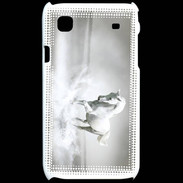 Coque Samsung Galaxy S Cheval blanc 1