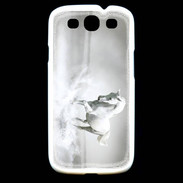 Coque Samsung Galaxy S3 Cheval blanc 1