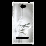 Coque HTC Windows Phone 8S Cheval blanc 1