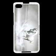 Coque Blackberry Z30 Cheval blanc 1