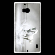 Coque Nokia Lumia 930 Cheval blanc 1